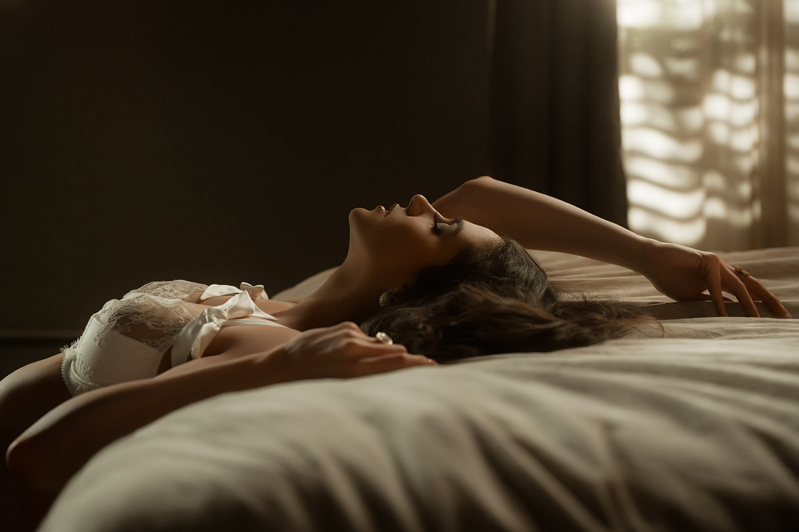 first time boudoir session studio